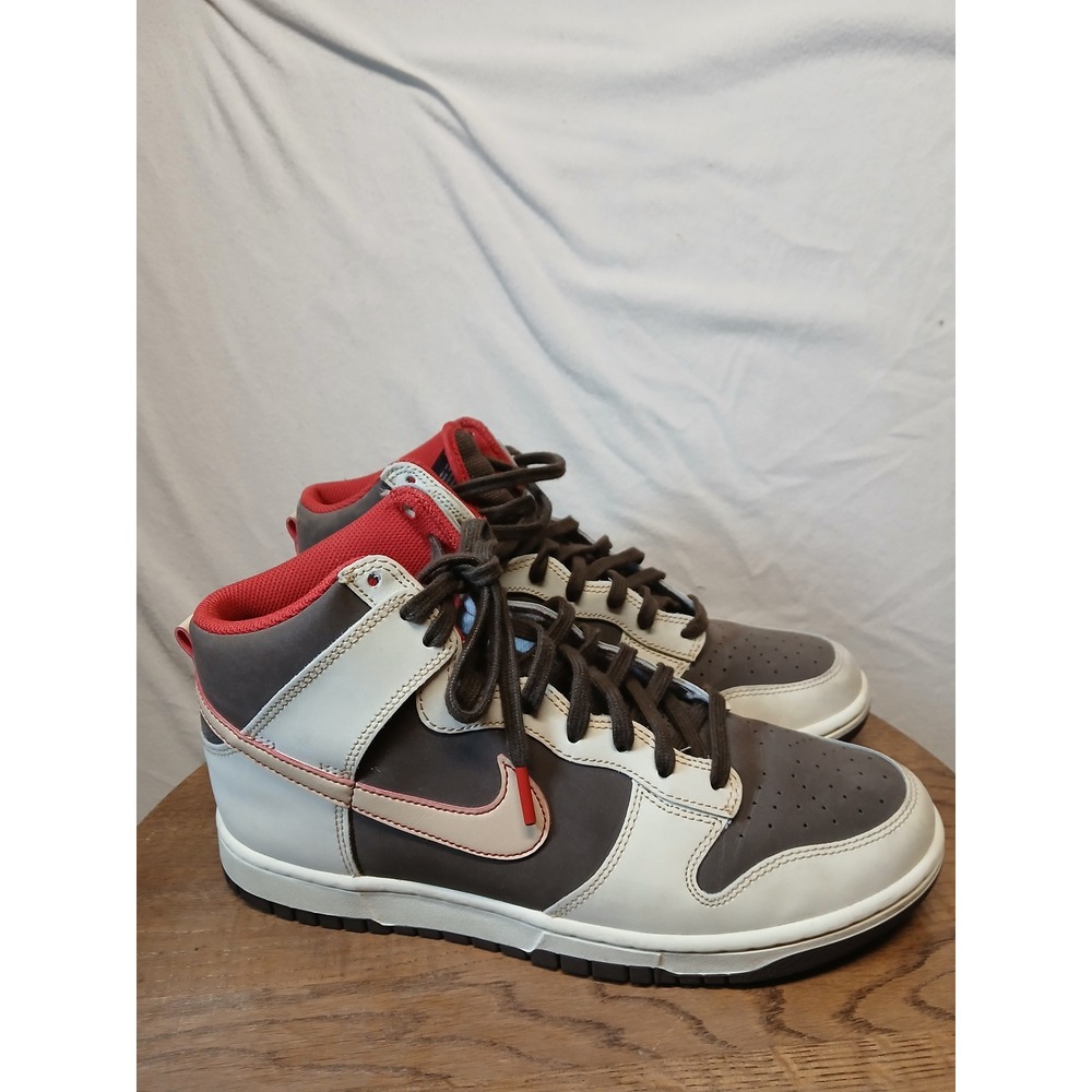 Nike‎ Dunk High Retro Mens Shoes  SE baroque brown sneakers size 9.5